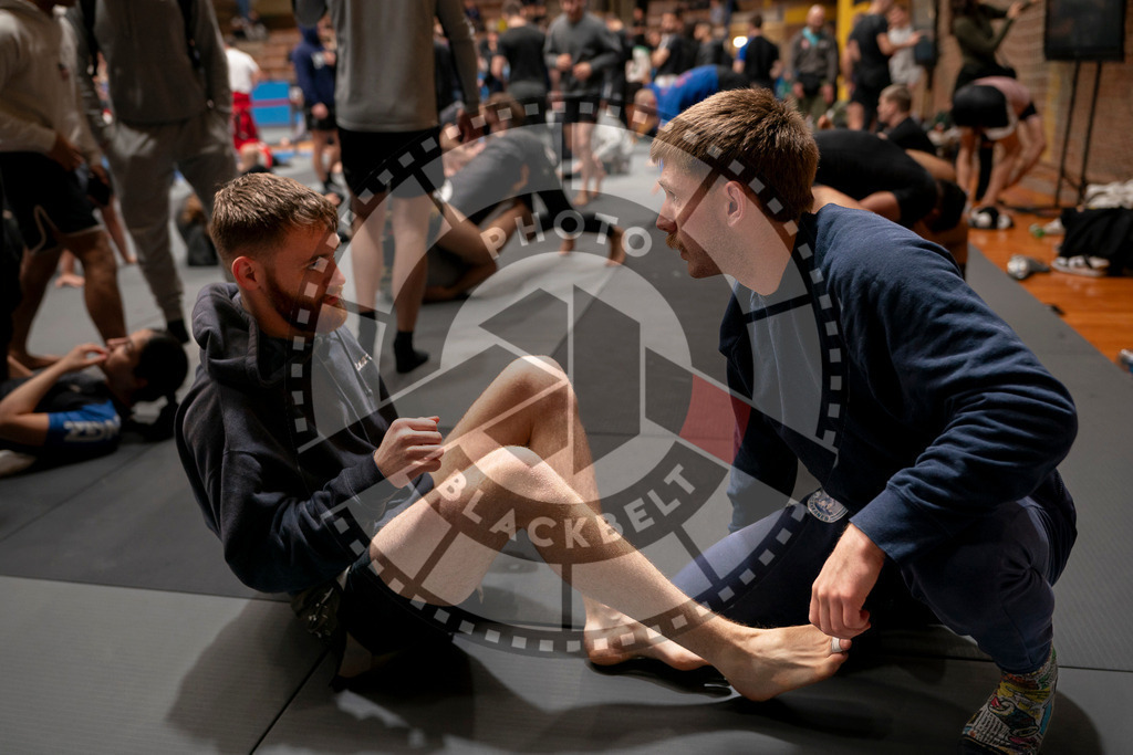 20240217PBB01292 | Fighters compete during the ADCC European, Middle Eastern and African Championship in Zagreb, Croatia, on February 17, 2024.