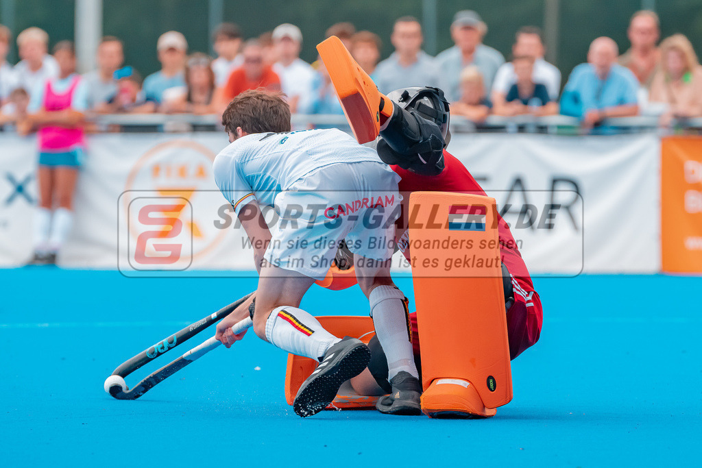 HK_20230715_102354 | Euro Hockey MU18 SF1 Belgium vs Netherlands  Championship Girls &amp; Boys am 15.7.2023 CHTC , Krefeld ,