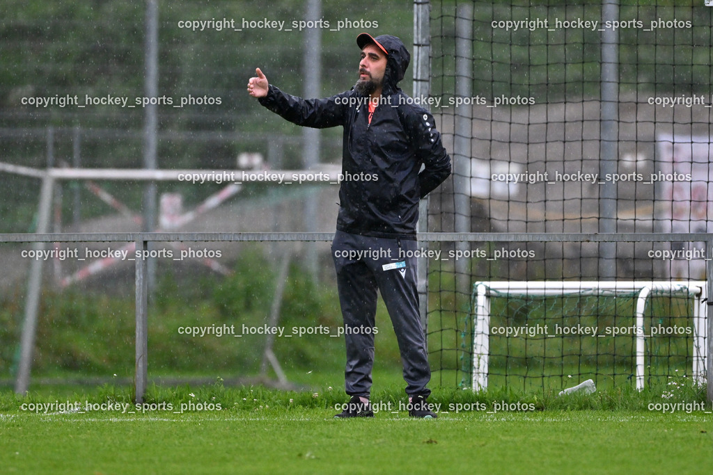 SV Viktoria Viktring vs. FC Mondi Frantschach | Headcoach FC Frantschach Reinhold Budja FC Frantschach, SV Viktoria Viktring vs. FC Mondi Frantschach, SV Viktoria Viktring vs. FC Mondi Frantschach am 02.08.2025 in Klagenfurt (Sportplatz Viktrink), Austria, (Photo by Bernd Stefan)
