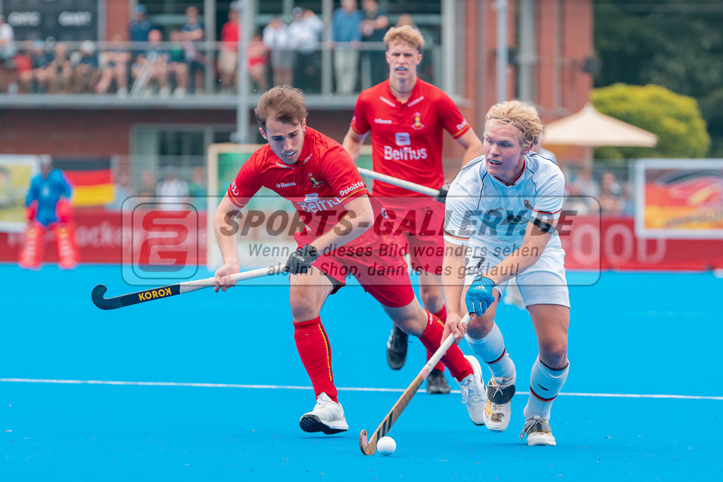HK_20230716_102857 | Euro Hockey MU18 Boys Finale Belgium vs Germany Championship Girls &amp; Boys am 16.7.2023 CHTC , Krefeld ,