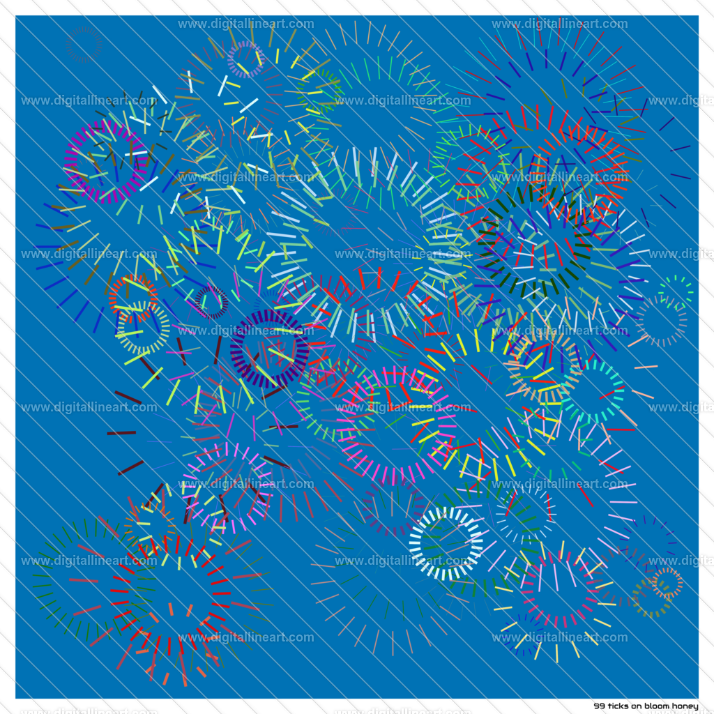 99-ticks-bloom-honey | digitallineart - Realisiert mit Pictrs.com