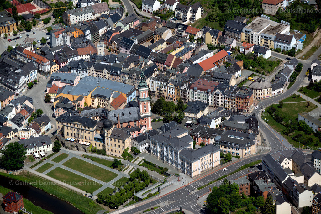 3803483 | Altstadt Greiz mit Unterem Schloß und Stadtkirche St.Marien