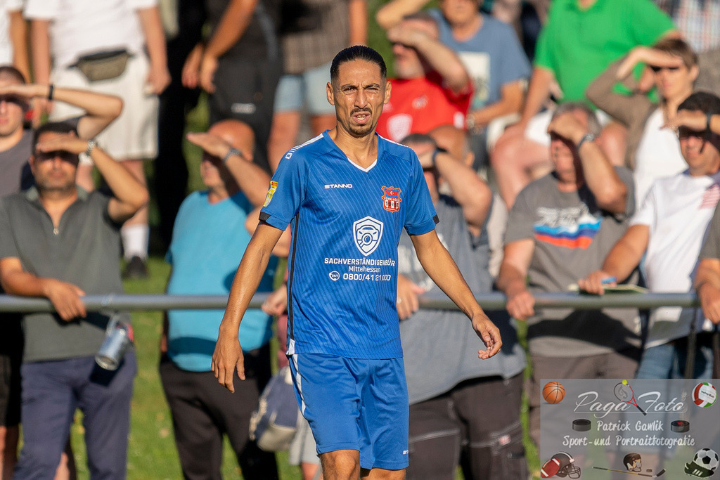 Hessenliga: Türk Gücü Friedberg - FC Eddersheim, 09.08.2024 | Kamil Yikilmaz (Türk Gücü Friedberg #7), Freisteller, Portrait / Porträt, Türk Gücü Friedberg - FC Eddersheim, Friedberg, Städtischer Sportplatz, 9.8.2024 - Realisiert mit Pictrs.com