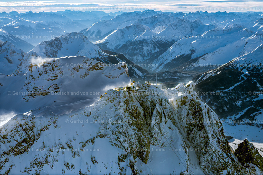 3900377 | Blick über die Zugspitze in Richtung Südwesten