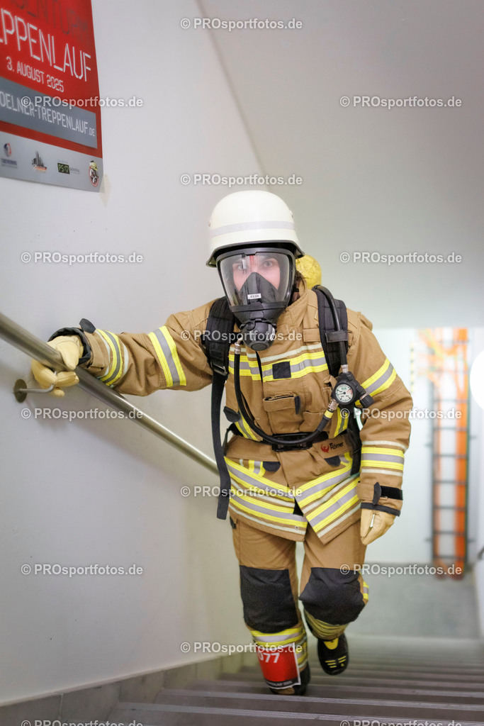 KölnTurm Treppenlauf; Köln, 03.08.2025 | Impressionen vom KölnTurm Treppenlauf am 03.08.2025 in Köln (Nordrhein-Westfalen). 