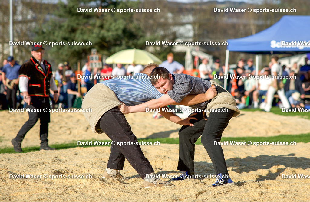 Egli Kilian - Gerber Dominic (2009) 15. Surentaler Frühjahrsschwinget Sursee_ 05.04.2025 | sports-suisse.ch