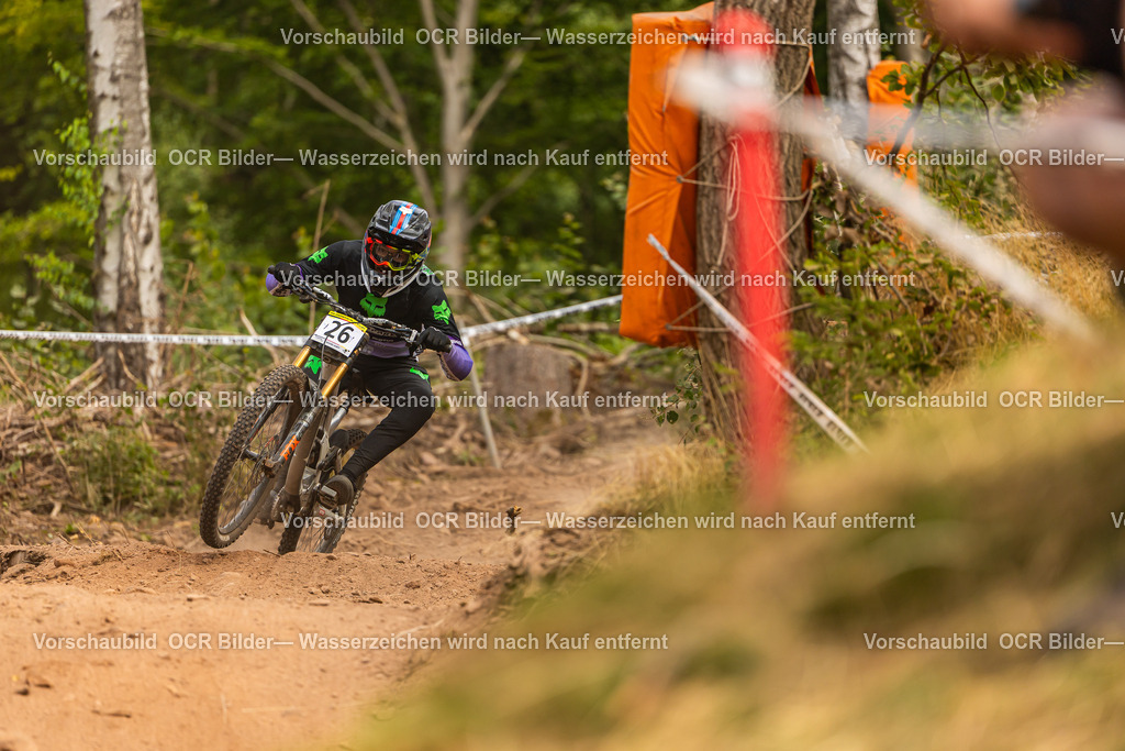 DM Downhill Ilmenau 2025 So R1-9731 | OCR Bilder Fotograf Eisenach Michael Schröder