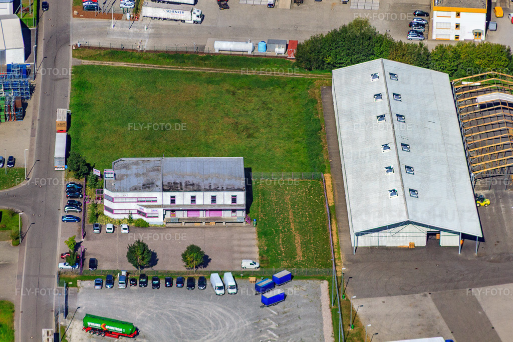 Industriegebiet Nachtweide | Luftbild: Industriegebiet Nachtweide in Appenweier im Bundesland Baden-Württemberg in Deutschland. Foto: IMG_20739.jpg vom 31.08.2009 durch Werner Riehm/FLY-FOTO.de - Realisiert mit Pictrs.com