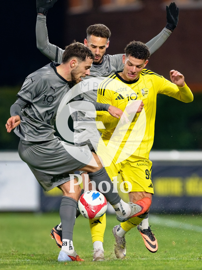 dieci Challenge League - FC Stade Nyonnais v FC Vaduz |  during the dieci Challenge League match between FC Stade Nyonnais and FC Vaduz at Centre sportif de Colovray in Nyon, Switzerland