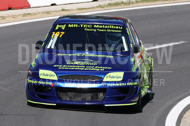 FIA European Hill Climb Championship – Rechberg 2026    | FIA European Hill Climb Championship at Rechberg, held from 24 to 26 April 2026 near Tulwitz, Styria, Austria. The image shows Angelo GRIESSER (AUT) Ford Escort RS 2000 Mk.5.     