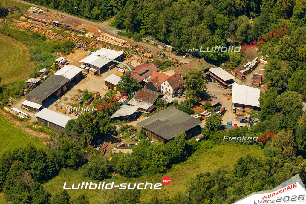 Geschenkidee Aumühle bei Mitwitz -Die Luftbildaufnahme wurde 2025 vom UL-Flugzeug heraus erstellt ( keine Drohne ) - Hochauflösende Luftaufnahme -Nicht vergleichbar mit Google Maps oder Satelittenbilder- Die Geschenkidee !Mit Lizenz und Bildrechte bestellbar