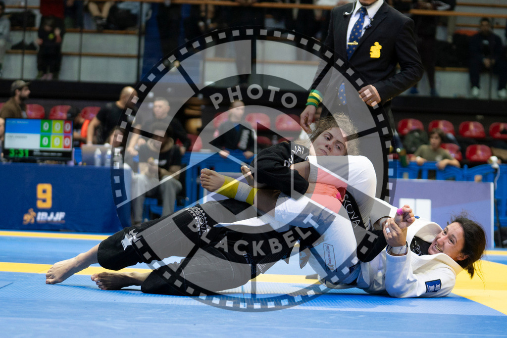 20240119PBB3129 | Fighters compete during the IBJJF European Championship in Paris, France, on January 19, 2024.