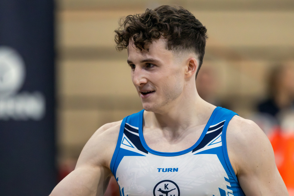 Deutsche Turnliga DTL (Bundesliga) der Männer, Finale 2025 in Heidelberg | Deutsche Turnliga DTL (Bundesliga) der Männer, Finale 2025 in Heidelberg***Bild: Arne Halbisch (TV Schwäbisch Gmünd-Wetzgau) - Realisiert mit Pictrs.com