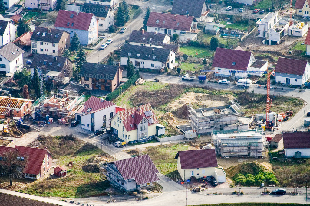 Luftbild: Am Höhenweg in Kandel im Bundesland Rheinland-Pfalz in Deutschland. Foto: IMG_14727.jpg vom 26.11.2008 durch Werner Riehm/FLY-FOTO.de