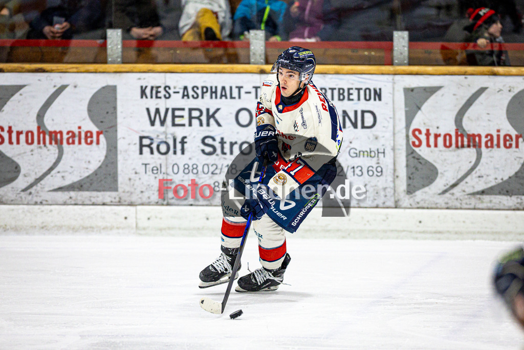 Peißenberg MINERS gegen VfE Ulm/Neu-Ulm DEVILS | Eishockey Bayernliga 2025/26 Vorrunde 24. Spieltag, Peißenberg MINERS gegen VfE Ulm/Neu-Ulm DEVILS, 20260104,Alexander RUDKOVSKI (VfE Ulm/Neu-Ulm DEVILS 47) in Aktion,2026-01-04 in Peißenberg (flatbuy Arena Peißenberg), Alexander RUDKOVSKI (VfE Ulm/Neu-Ulm DEVILS 47)Copyright: WolfgangxLindner www.foto-lindner.de