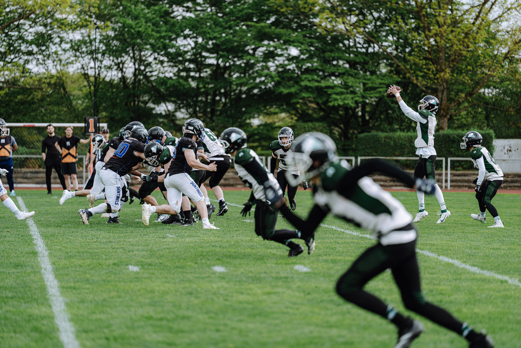 Bad Homburg Sentinels vs KIT Engineers, American Football,Testspiel, 18.04.2026 | Bad Homburg Sentinels vs KIT Engineers - Realisiert mit Pictrs.com