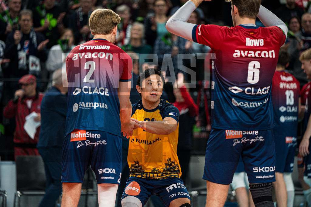 Volleyball I Herren I Saison 2025/2026 I CEV Champions League I CLVM69 I SVG Lüneburg - Sporting CP Lisboa | CONTRAST ZERØ MEDIA - Realisiert mit Pictrs.com