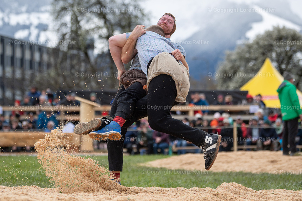Schwingen -  Rheintal-Oberländer 2024 | Trübbach, 24.3.24, Schwingen - Rheintal-Oberländer.