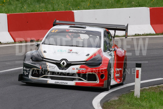 Rechberg Hill Climb 2025 – FIA European Hill Climb Championship | Rechberg Hill Climb 2025, part of the FIA European Hill Climb Championship. High-speed racing action, mountain scenery, atmosphere and pure motorsport passion captured in detail. The image shows Matej Grudnik (SLO) Renault Clio Proto.          