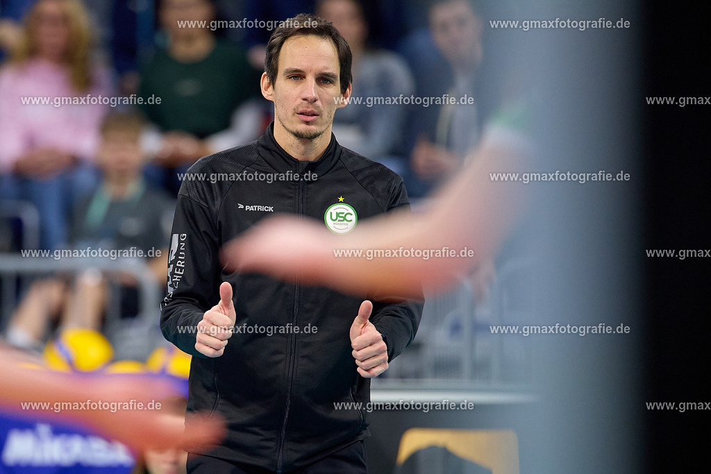GER, Dresdner SC - USC Muenster, Volleyball, DVV-Pokalfinale Frauen 2025, 02.03.25 | GER, Dresdner SC - USC Muenster, Volleyball, DVV-Pokalfinale Frauen 2025, 02.03.25Foto: Gerald Oelze-de Stoppany