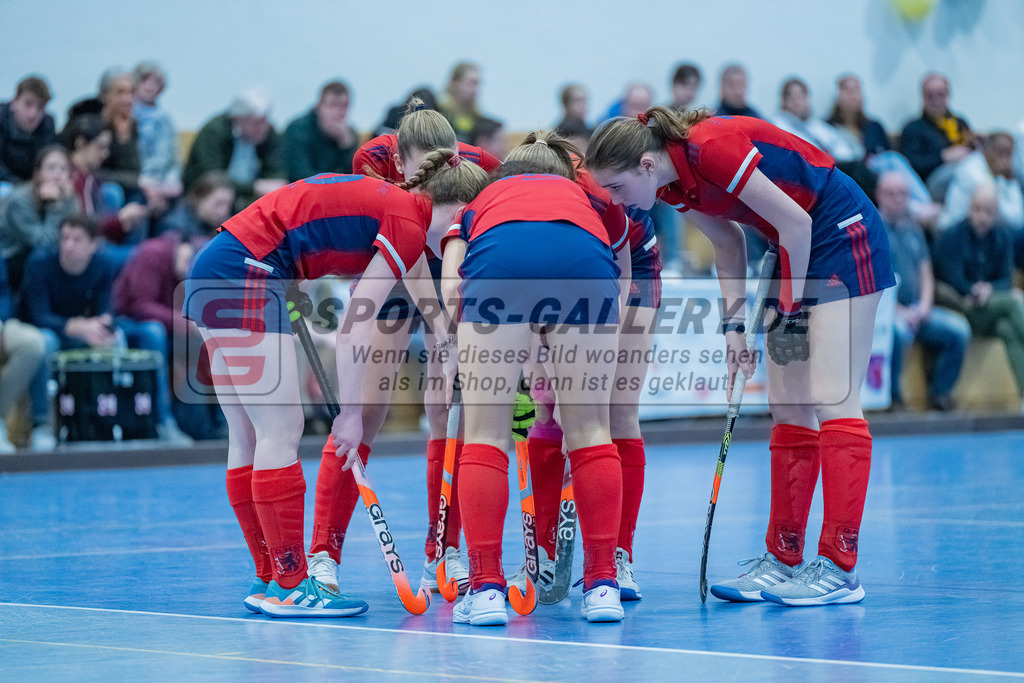 HK_20240303_109172 | Spiel um Platz 3 Deutsche Meisterschaft WU16 am 3.3.2024 Halle DHC, Düsseldorf ,