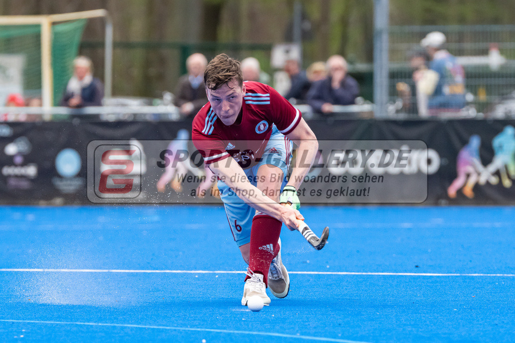 HK_20230415_106952 | 1. Bundesliga Herren Crefelder HTC - UHC Hamburg am 14.4.2023 Crefelder HTC, Krefeld , Möker Moritz ( UHC Hamburg #6 )