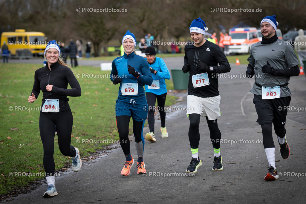 Bonner Nikolauslauf in Bonn, 08.12.2024 | Impressionen vom Bonner Nikolauslauf am 08.12.2024 in Bonn (Freizeitpark Rheinaue). Foto: BEAUTIFUL SPORTS/Axel Kohring