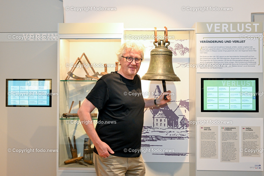 Mauthausen_ Schloss Pragstein_ 25.07.2023-7 | 25.07.2023, Mauthausen, AUT, Schloss Pragstein, im Bild Alfred Hochedlinger (Leiter des Chores Pfarre Mauthausen- Musica Viva)
