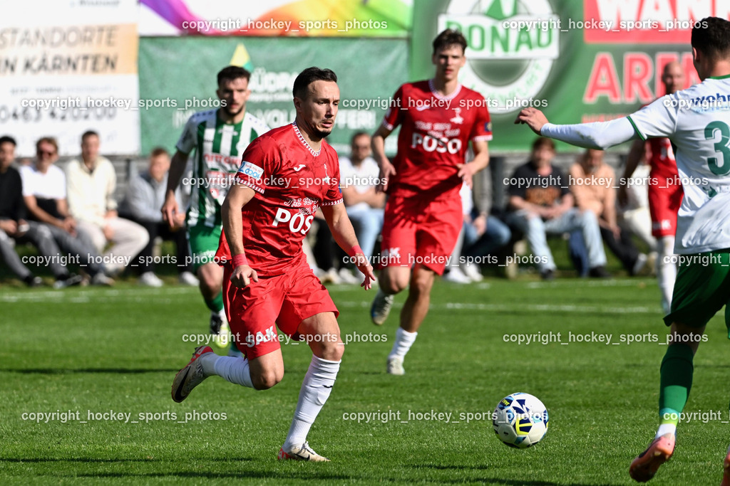 SV Donau Klagenfurt vs. SAK | #9 Sinan Samardzic SAK, SV Donau Klagenfurt vs. SAK, SV Donau Klagenfurt vs. SAK am 11.04.2026 in Klagenfurt (Sportplat Donau ), Austria, (Photo by Bernd Stefan)