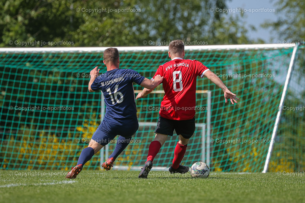 BQ3I1695 | 27.05.2023; Gruppenliga Gi/Mr.; Rasenplatz Eiershausen; SG Eschenburg - FSV Schröck; Ergebnis: 5:1 (2:1)