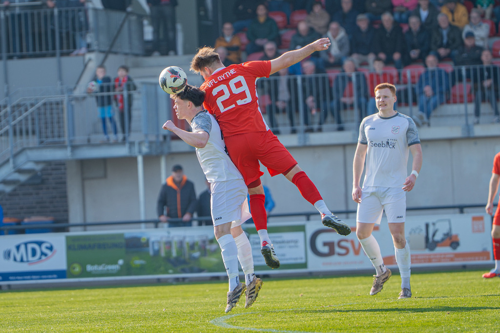 Fußball I Herren I Saison 2025-2026 I Bezirksliga Weser-Ems 4 I 24. Spieltag I VFL Oythe - SV Thüle I 220012.03.2026 | jns.sportfotos - Realisiert mit Pictrs.com