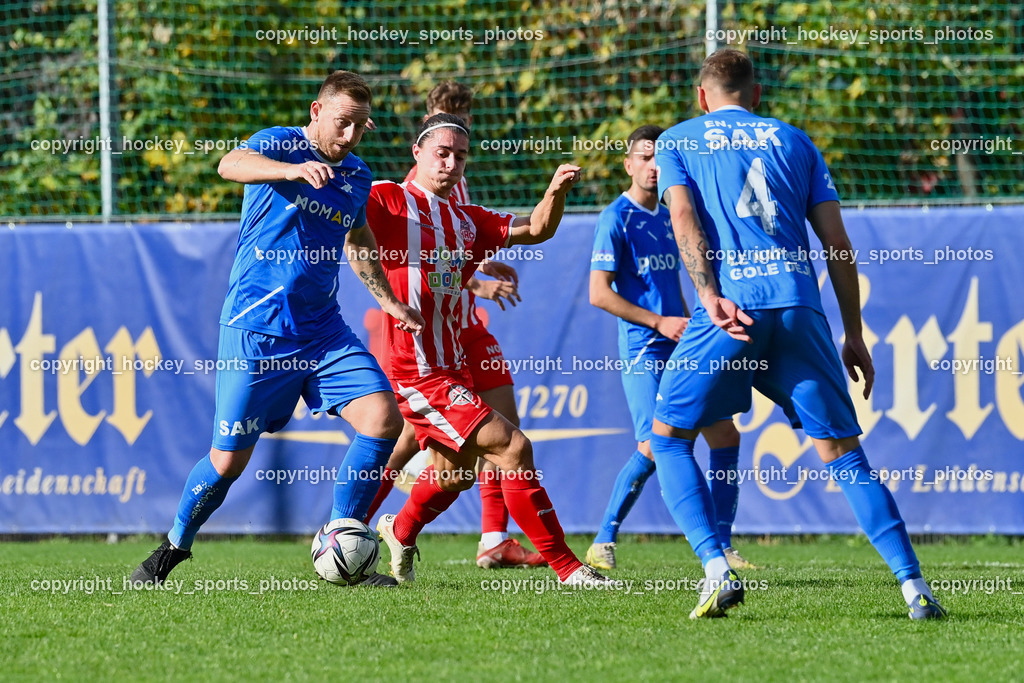 FC KAC 1909 vs. SAK 26.10.2022 | #22 Dario Biscan, #4 Patrick Legner