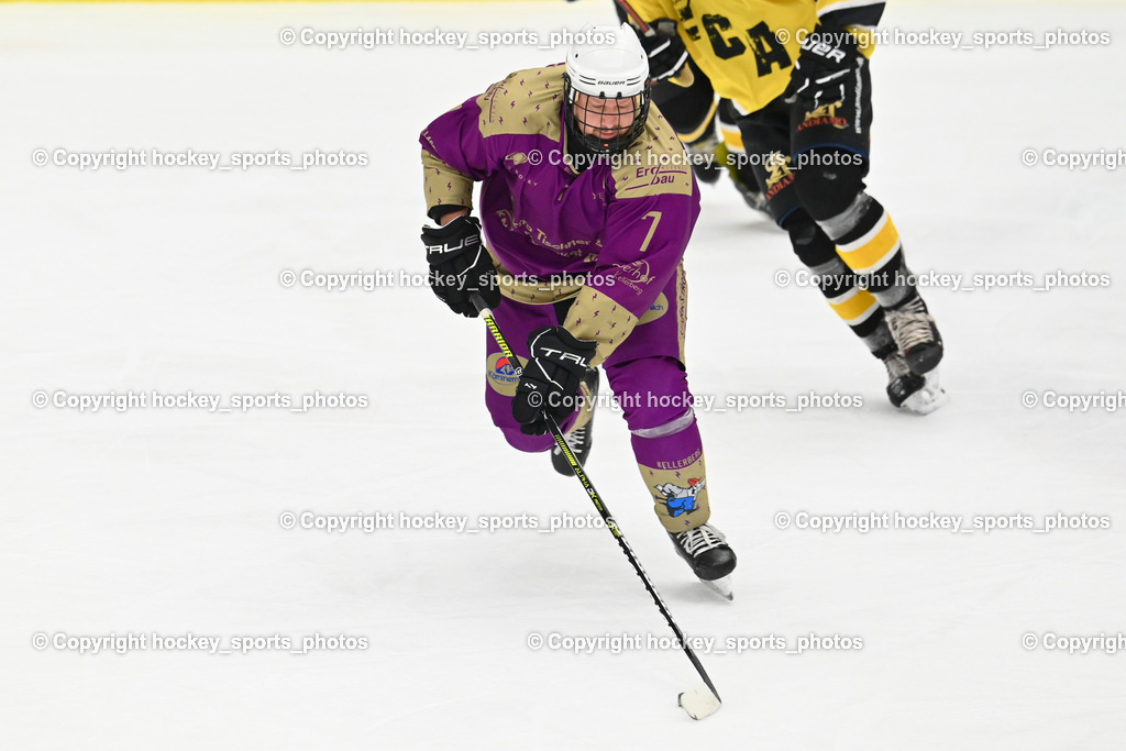 EC Kellerberg vs. EC Arnoldstein | #7 Neubauer Alexander EC Kellerberg, EC Kellerberg vs. EC Arnoldstein, EC Kellerberg vs. EC Arnoldstein am 03.02.2025 in Villach (Stadthalle Villach), Austria, (Photo by Bernd Stefan)