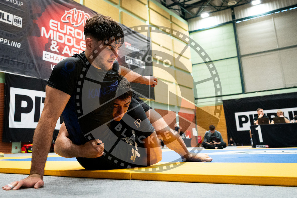 20250906PBB0568 | Fighters compete during the ADCC European Trials  competition in Warsaw, Poland, on September 6, 2025.