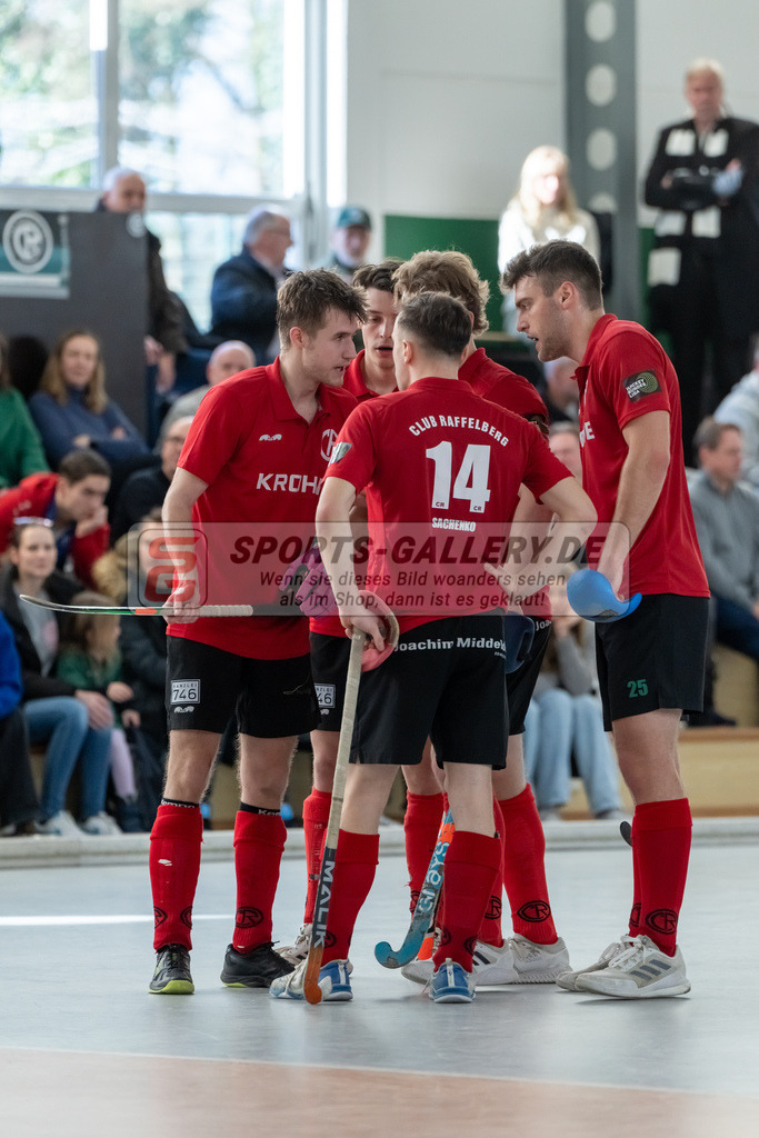 HK_20250202_102421 | 2. Bundesliga Halle Herren Club Raffelberg - Schwarz Weiss Köln am 2.2.2025 Halle am Raffelberg, Duisburg ,