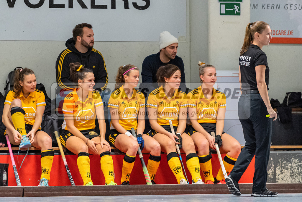 SM_20230115-D5A_8405 | 1.Bundesliga Hallenhockey (W) Nord/  DCadA - HTHC / 3:3