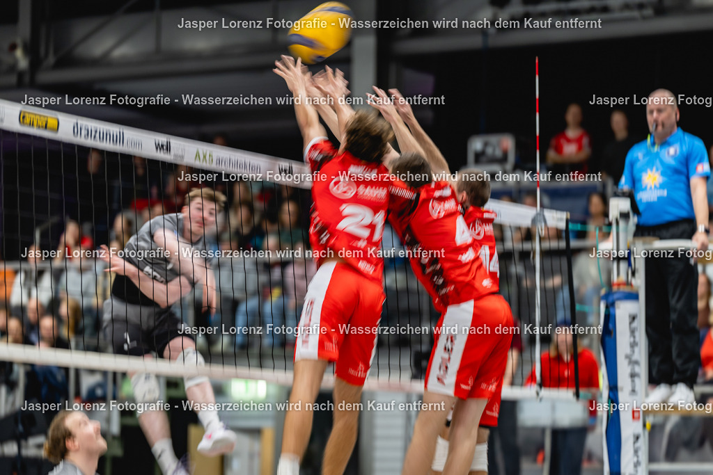 Volleyball I Herren I Saison 2026-2027 I 2. Bundesliga Nord I 06. Spieltag I Kieler TV - VV Humann Essen | Jasper Lorenz Fotografie - Realisiert mit Pictrs.com