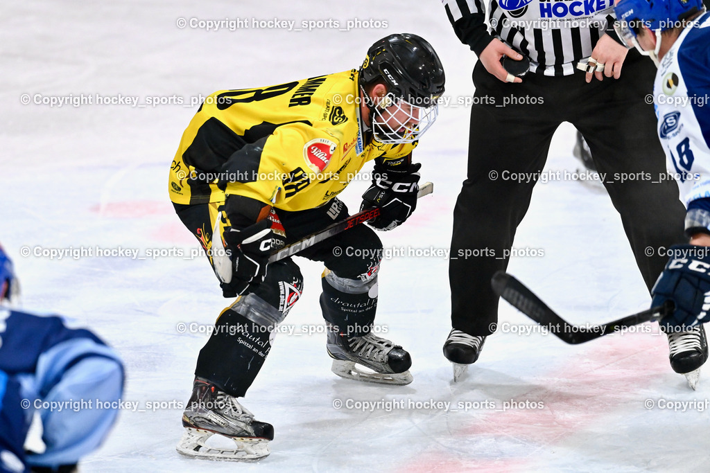ESC Steindorf vs. EC Hornets Spittal 20.2.2024 | #98 Thalhammer Dominic EC Hornets Spittal, ESC Steindorf vs. EC Hornets Spittal 20.2.2024, ESC Steindorf vs. EC Hornets Spittal 20.2.2024 am 20.02.2024 in Steindorf (Ossiachersee Halle), Austria, (Photo by Bernd Stefan)