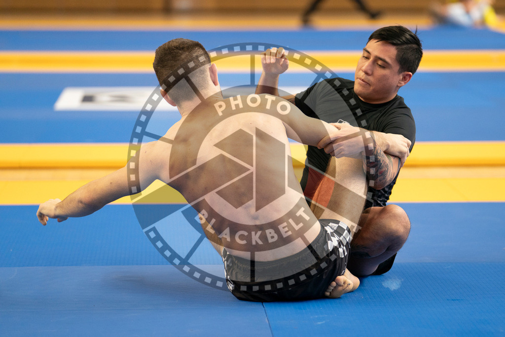 20240316PBB0011 | Athletes compete during the ADCC Eastern European Open grappling Competition in Poznan, Poland, on March 16, 2024.