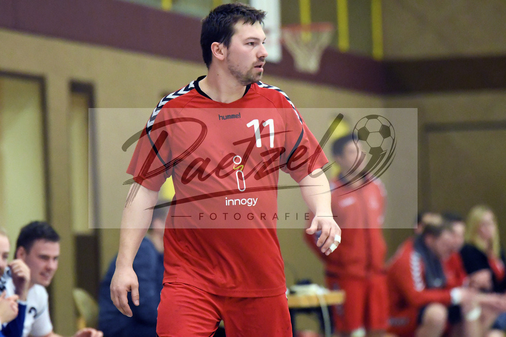 20200125_TEURWD_0011 | Handball, Herren:   beim Spiel der Landesklasse Süd zwischen SG Teuto Handball vs. RW Damme am 25.01.2020 in der Sporthalle-Gellenbeck in Hagen a.T.W., Deutschland.(Foto von Nico Paetzel) - Realisiert mit Pictrs.com