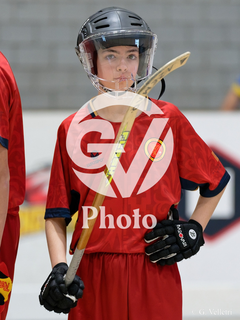 U17  - Geneve RHC B v Geneve RHC A  |  during the U17  match between Geneve RHC B and Geneve RHC A  at Centre sportif de la queue d'arve in Geneve, Switzerland