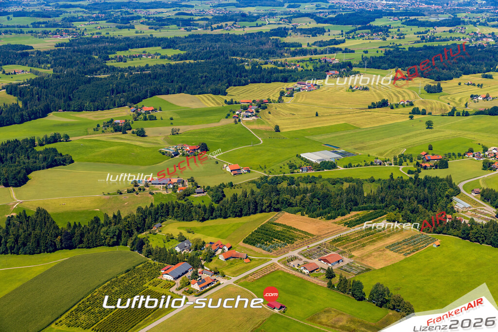 Luftaufnahme  Ruhlands  Opfenbach Das Luftbild wurde 2025 vom UL-Flugzeug heraus erstellt ( keine Drohne ) - Hochauflösende Luftaufnahme -Nicht vergleichbar mit Google Maps oder Satelittenbilder- Die Geschenkidee !Mit Lizenz und Bildrechte bestellbar