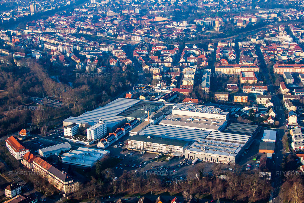 Luftbild: Getinge Academy in Rastatt im Bundesland Baden-Württemberg in Deutschland. Foto: IMG_62006.jpg vom 31.01.2014 durch Werner Riehm/FLY-FOTO.de