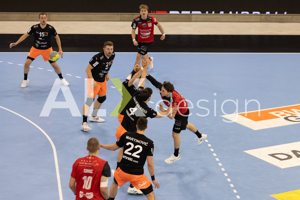 Handballen I Herren I Saison 2025-2026 I Quickline Handball League 2026 | Men I 18. Spieltag I Pfade Winterthur - Kadetten Schaffhausen I 20.12.2025 | Hochwertige Sportfotos kaufen & lizenzieren für Medien, Vereine, Agenturen & Sportler:innen. Entdecke professionelle Sportfotografie im Bildshop von Alexander Franzen. - Realisiert mit Pictrs.com