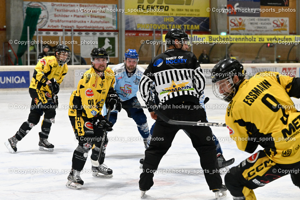 EC Spittal Hornets vs. ESC Steindorf 28.10.2023 | #98 Thalhammer Dominic, #95 Gelfanov Ruslan