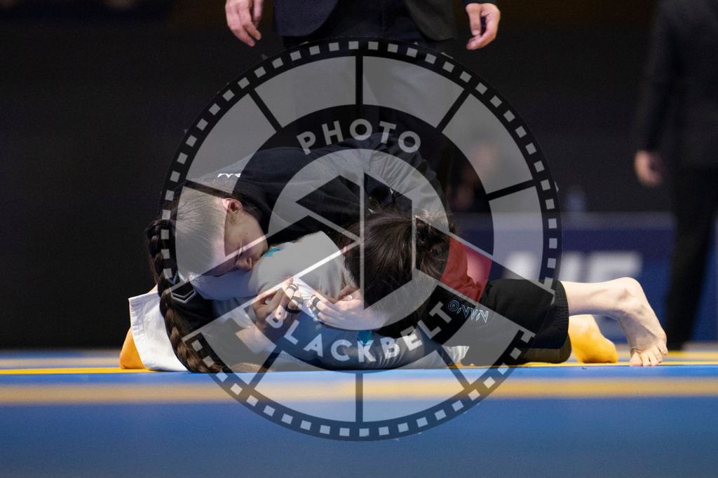 20240119PBB1476 | Fighters compete during the IBJJF European Championship in Paris, France, on January 19, 2024.