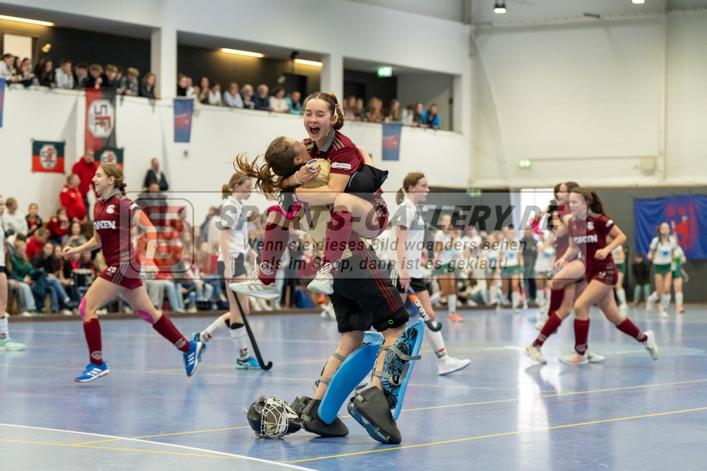 HK_20250223_103047 | Deutsche Meisterschaft wU14 Spiel um Platz 3  am 23.2.2025 Düsseldorfer HC, Düsseldorf