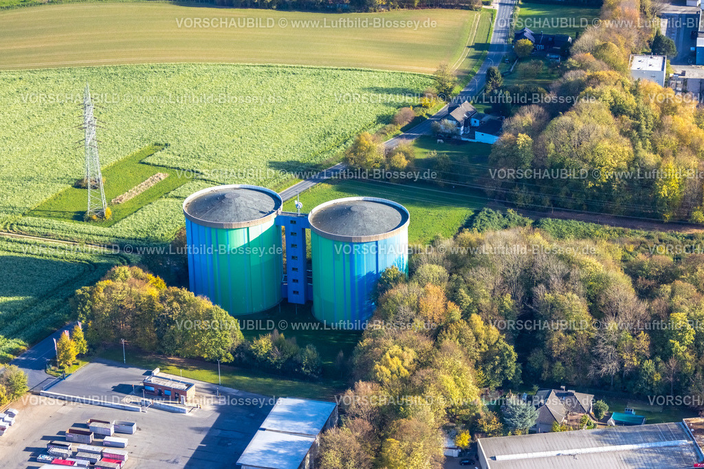 Bochum221100076 | Luftbild, Gerther Wassertürme, Gerthe, Bochum, Ruhrgebiet, Nordrhein-Westfalen, Deutschland