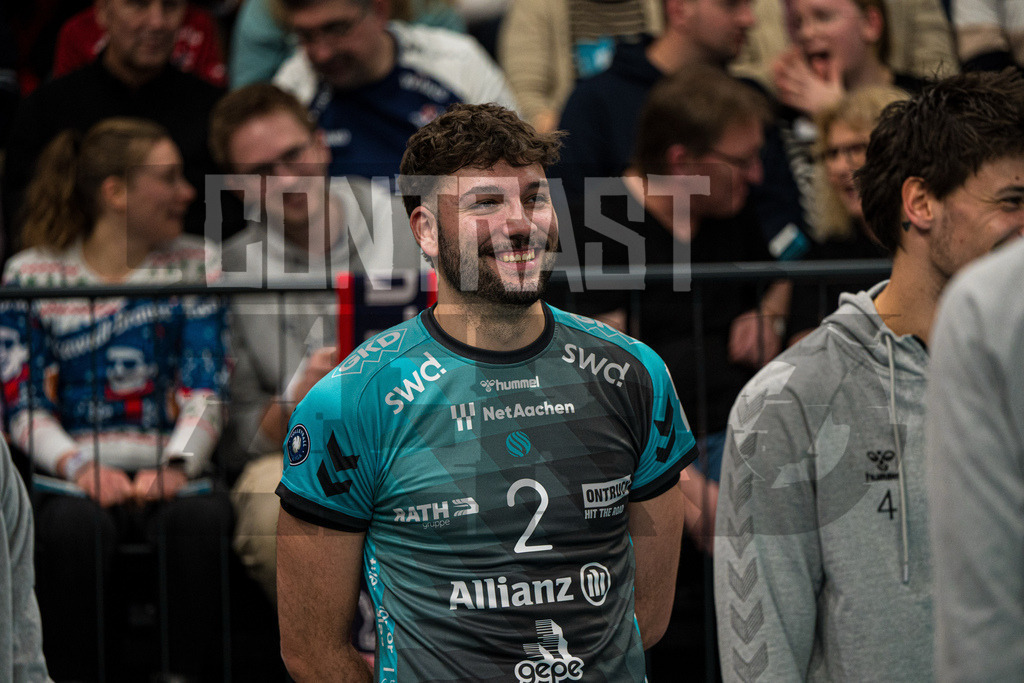 Volleyball I Herren I Saison 2025/2026 I DVV Pokal I Halbfinale I SVG Lüneburg - SWD powervolleys Düren | CONTRAST ZERØ MEDIA - Realisiert mit Pictrs.com