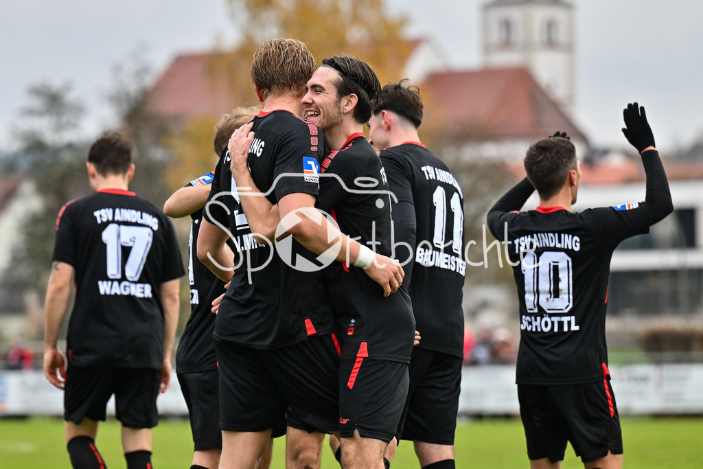 TSV Hollenbach - TSV Aindling | Jubel nach 1-4
